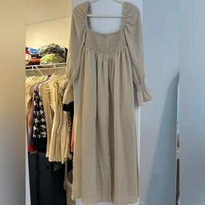 Weworewhat Dress - Cream-NWT